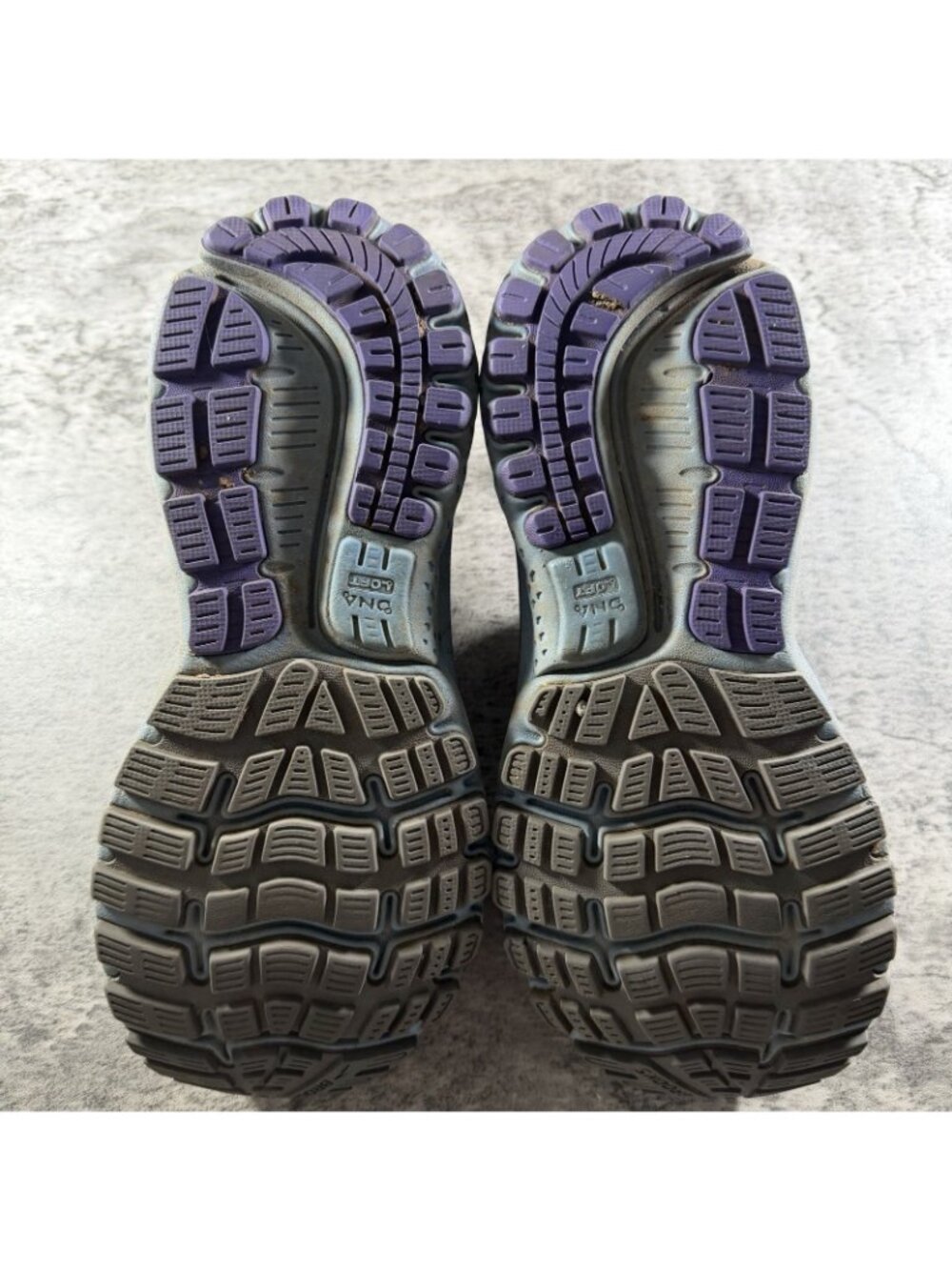 Brooks Womens Sneakers Size 7.5 Ghost Running Purple Gray - Picture 8 of 10